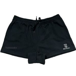 Victorias Secret High Waist Everyday Comfy Fleece Shorts Black Xlarge